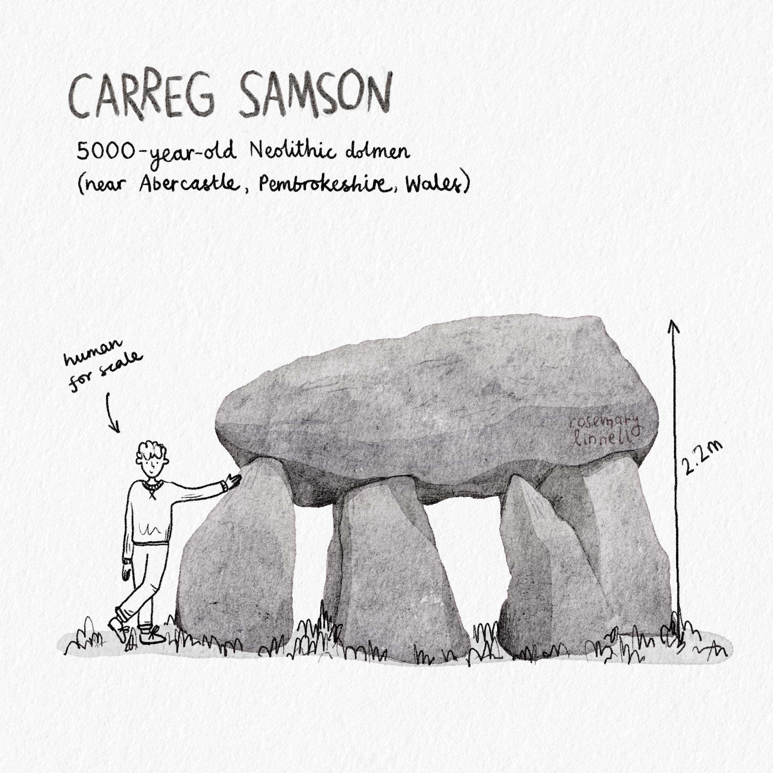 Carreg Samson ancient monument
